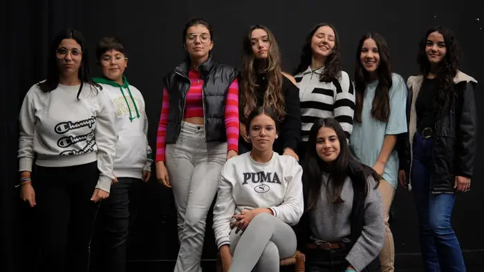 Zaira, César, Celia, Sara, Adaya, Alba, Valentina, Edurne, Carla